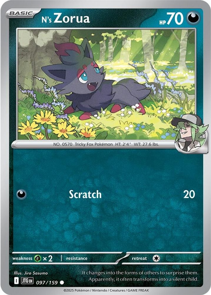 SV09: Journey Together (JTG) - N's Zorua (#097/159, Common) ()