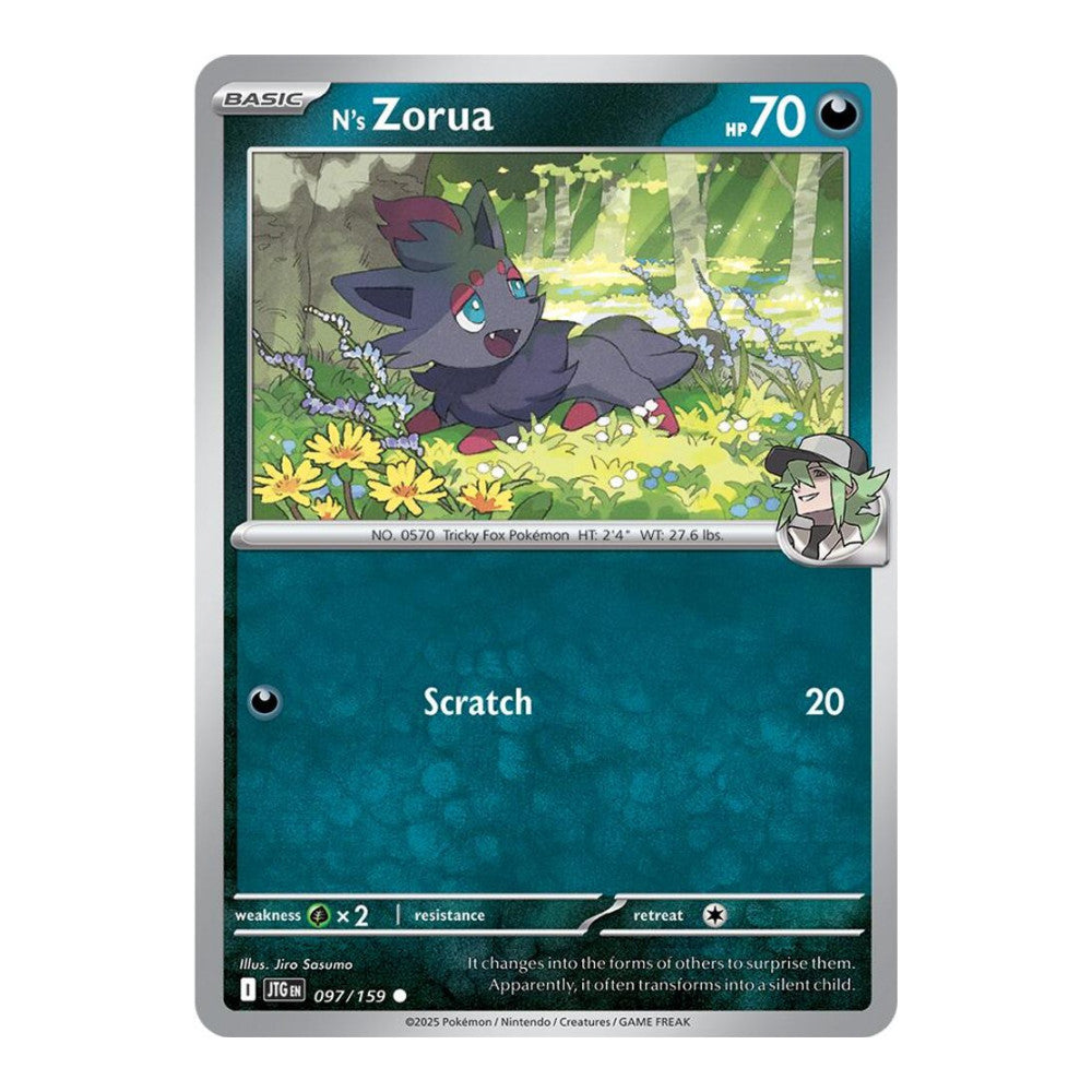 SV09: Journey Together (JTG) - Ns Zorua (#097/159) (Near Mint)