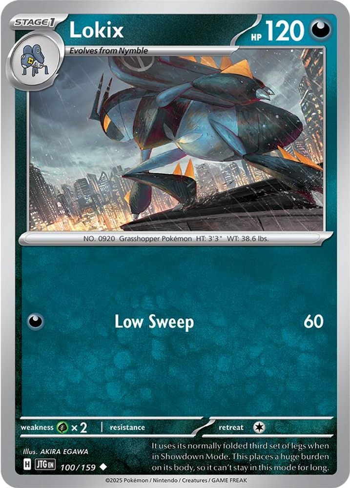 SV09: Journey Together (JTG) - Lokix (#100/159, Uncommon) ()