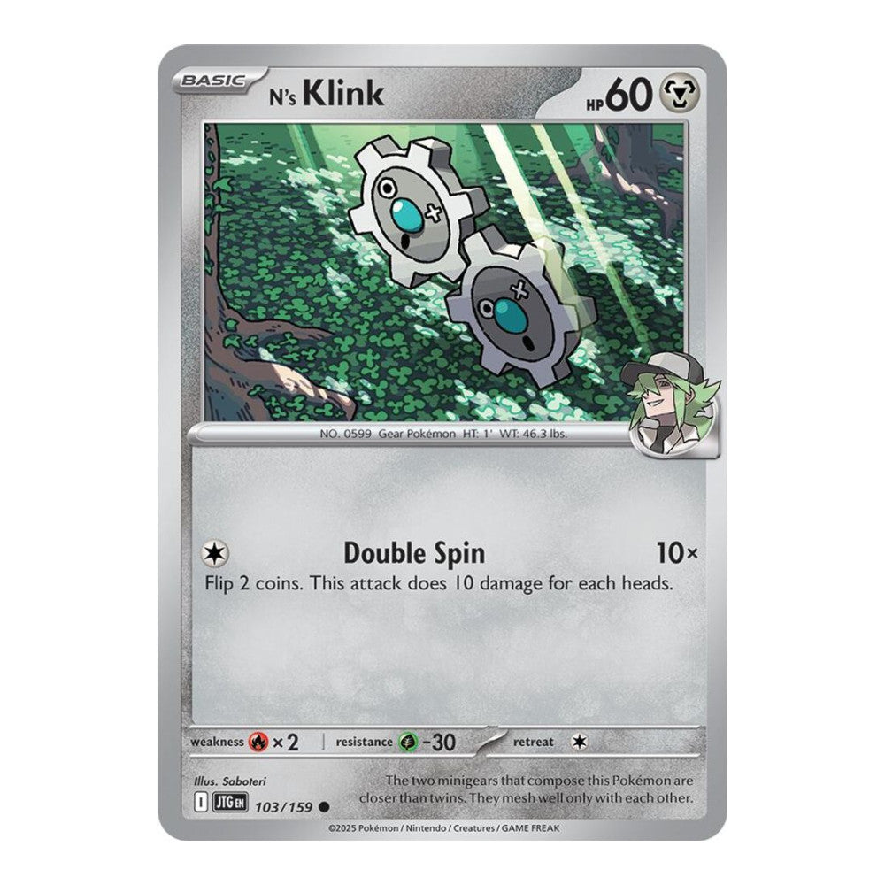 SV09: Journey Together (JTG) - Ns Klink (#103/159) (Near Mint)
