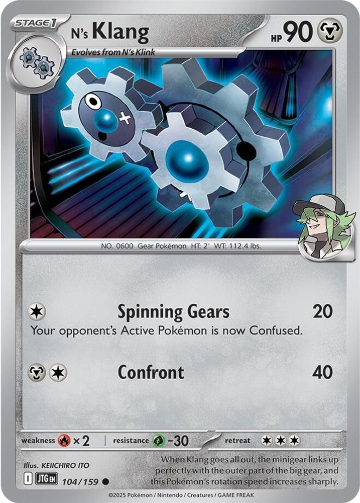 SV09: Journey Together (JTG) - N's Klang (#104/159, Common) ()