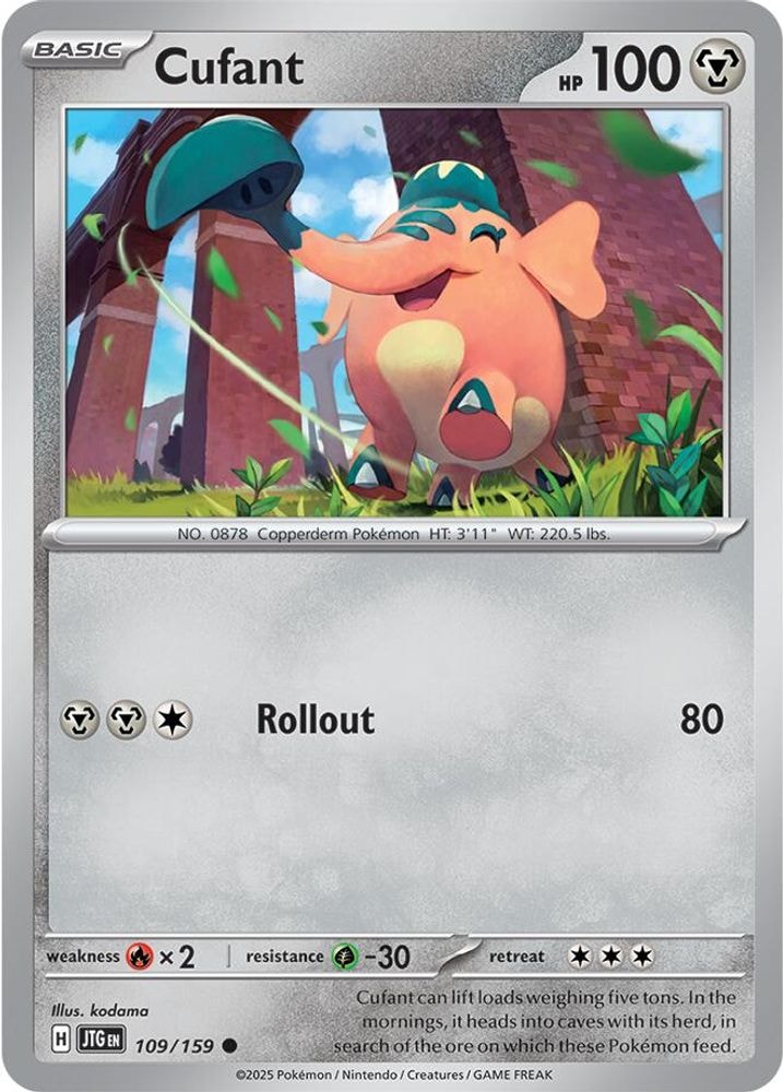 SV09: Journey Together (JTG) - Cufant (#109/159, Common) ()