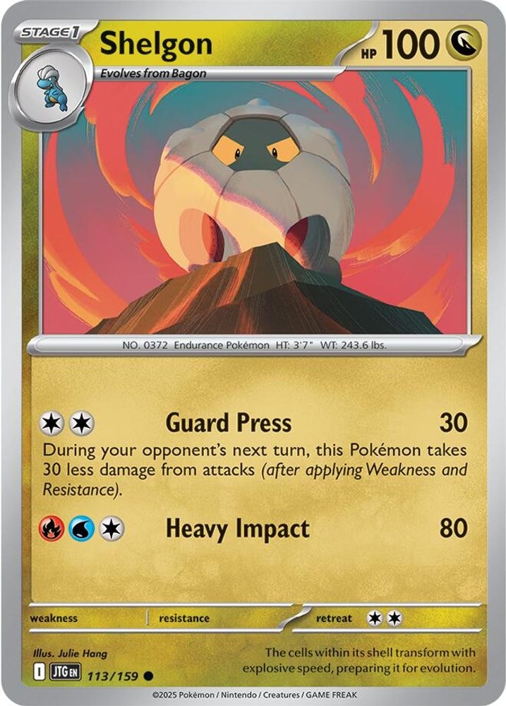 SV09: Journey Together (JTG) - Shelgon (#113/159, Common) ()