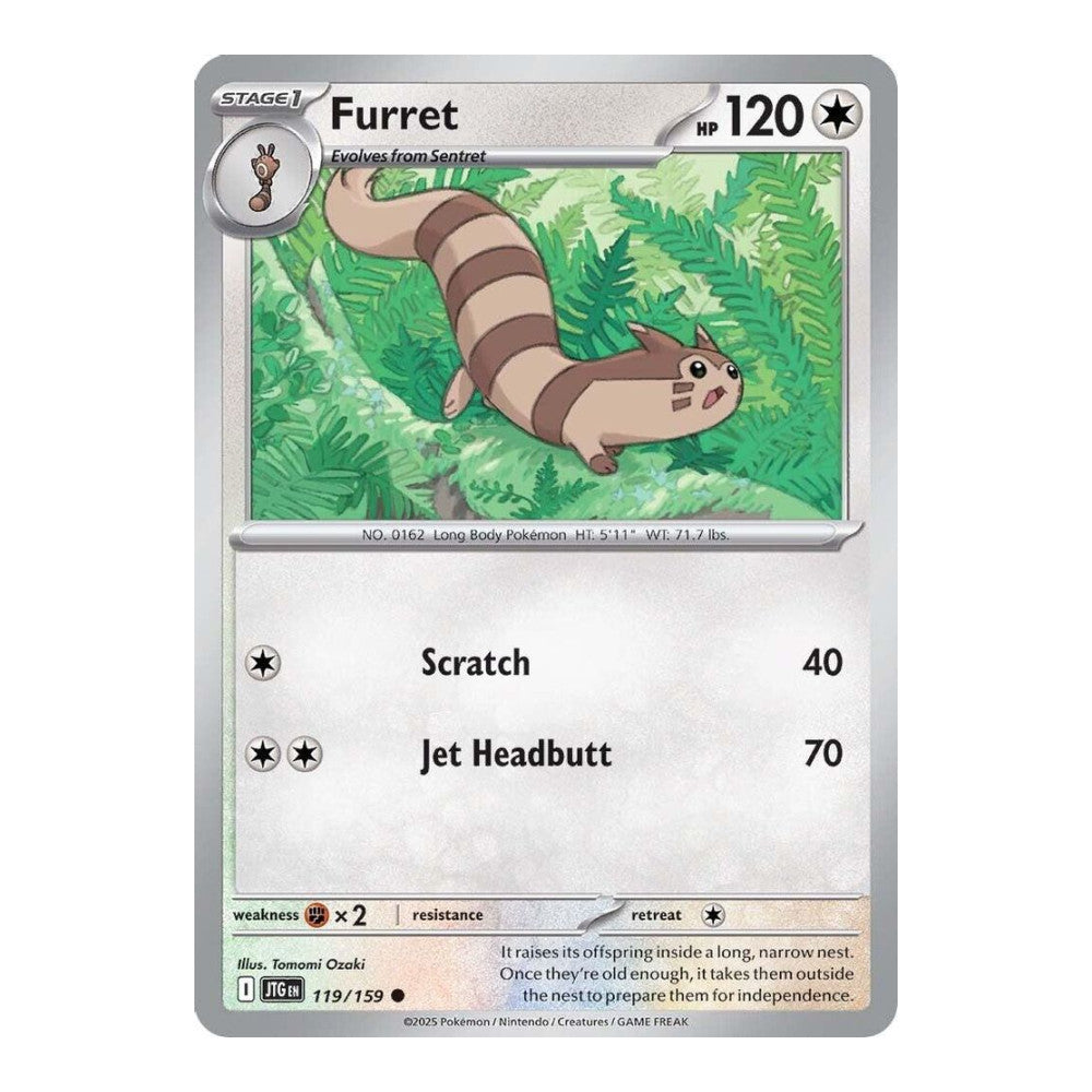 SV09: Journey Together (JTG) - Furret 119 159 (#119/159) (Near Mint)