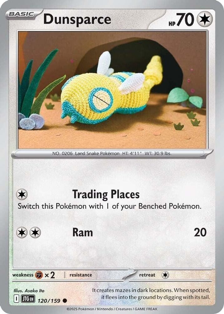 SV09: Journey Together (JTG) - Dunsparce (#120/159, Common) ()