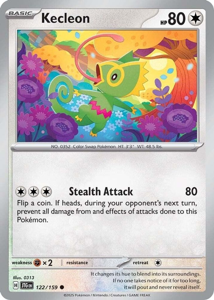 SV09: Journey Together (JTG) - Kecleon (#122/159, Common) ()
