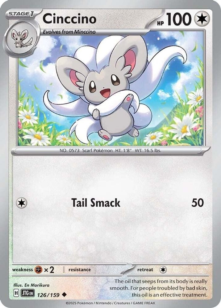 SV09: Journey Together (JTG) - Cinccino (#126/159, Uncommon) ()