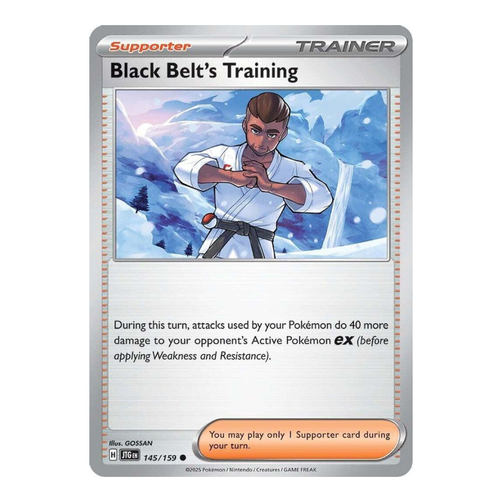 SV09: Journey Together (JTG) - Black Belts Training 145 159 (#145/159) (Near Mint)