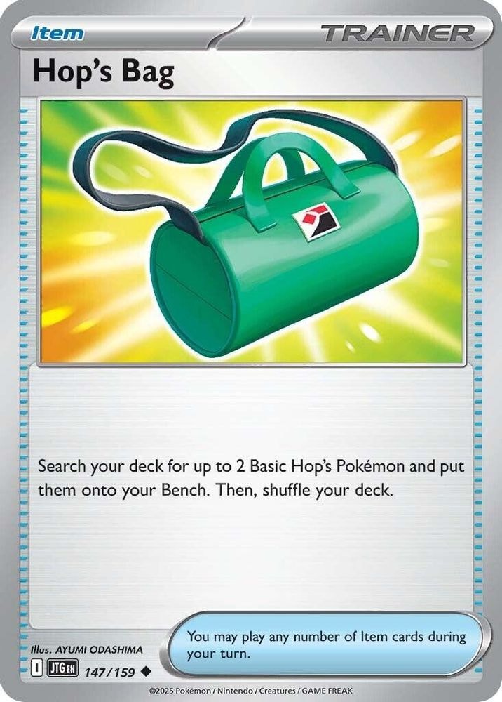 SV09: Journey Together (JTG) - Hop's Bag (#147/159, Uncommon) ()