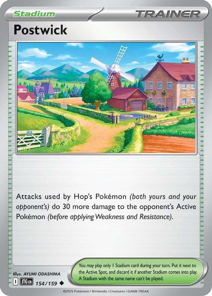 SV09: Journey Together (JTG) - Postwick (#154/159, Uncommon) ()