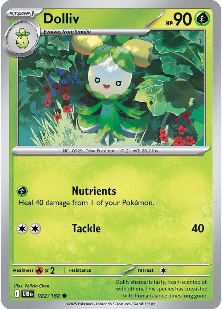 SV10: Destined Rivals (DRI) - Dolliv (#022/182, Common) ()