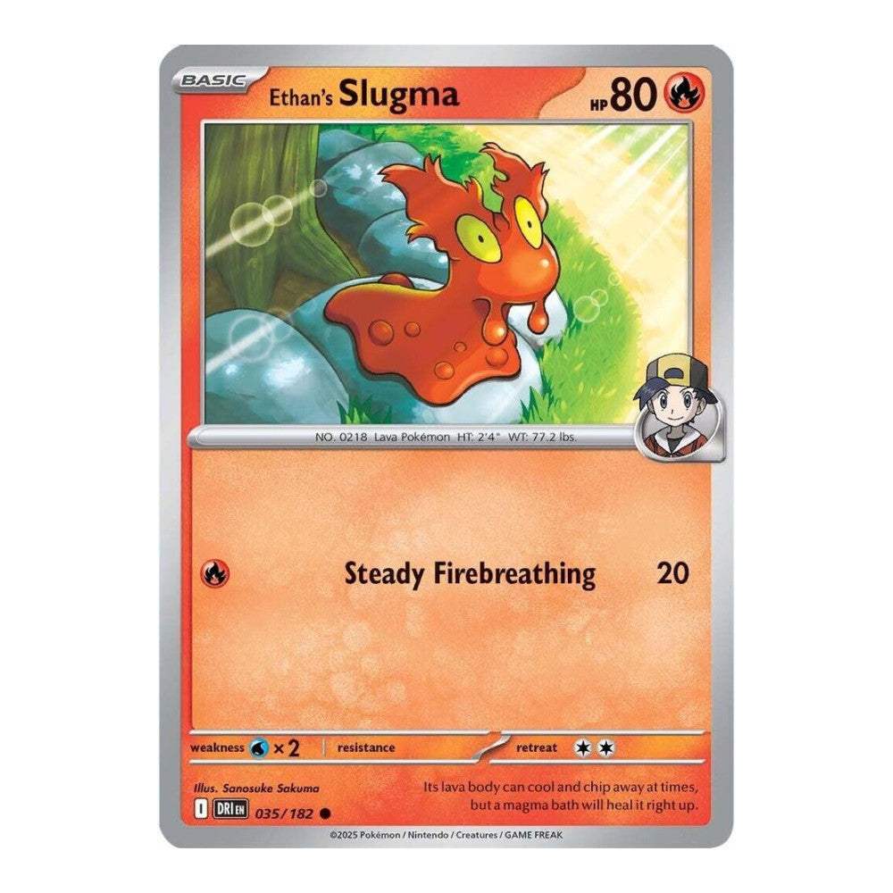 SV10: Destined Rivals (DRI) - Ethans Slugma (#035/182) (Near Mint)