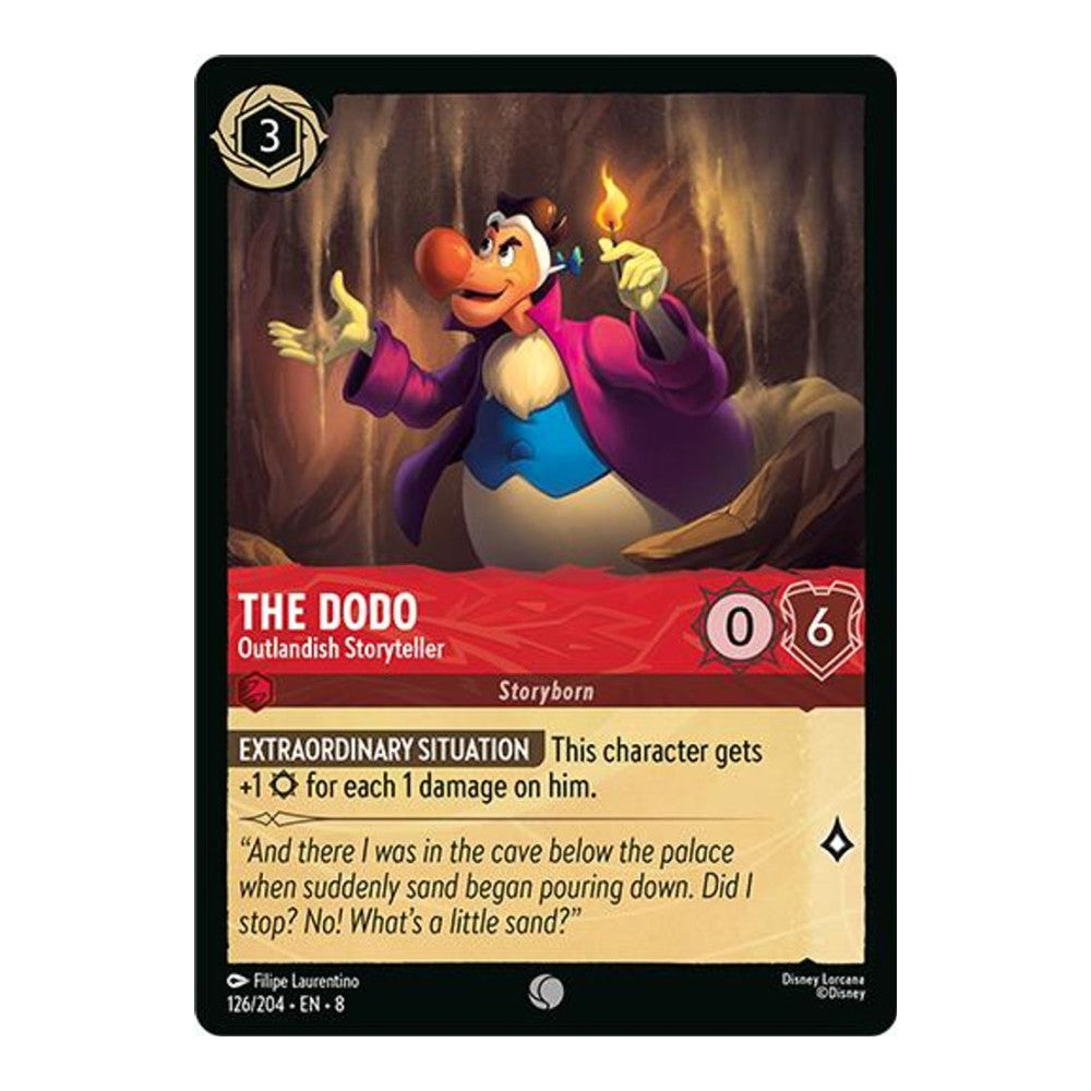 Reign of Jafar (8) - The Dodo - Outlandish Storyteller (#126/204) (Near Mint)