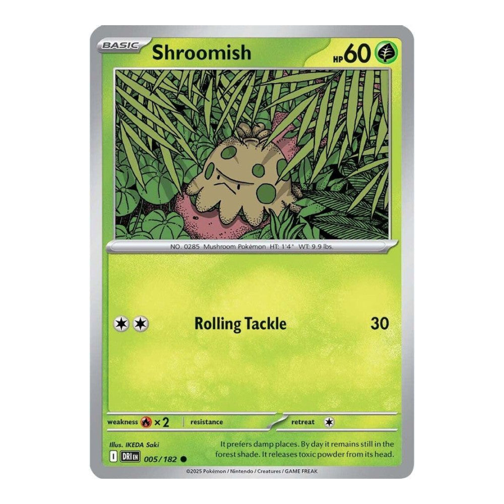 SV10: Destined Rivals (DRI) - Shroomish (#005/182) (Near Mint)