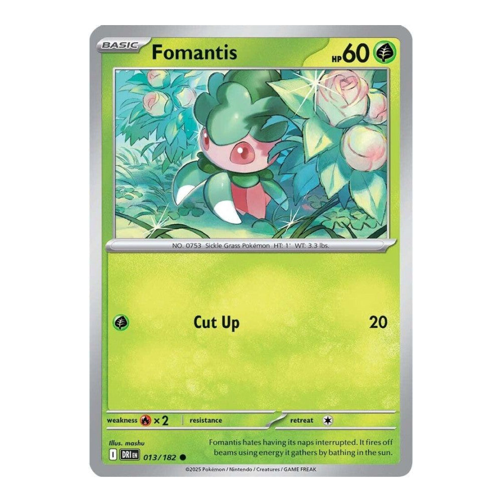 SV10: Destined Rivals (DRI) - Fomantis (#013/182) (Near Mint)