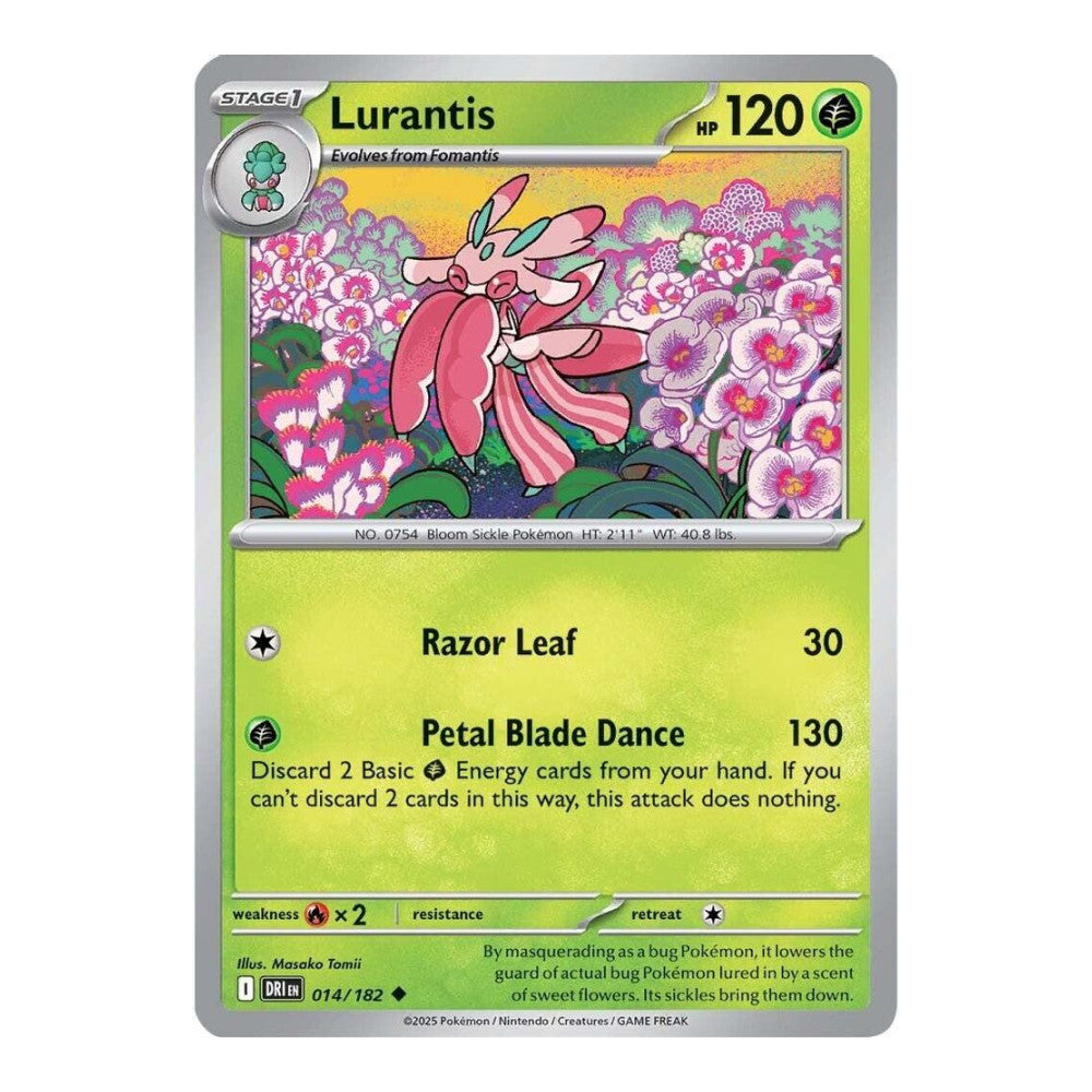 SV10: Destined Rivals (DRI) - Lurantis (#014/182) (Near Mint)