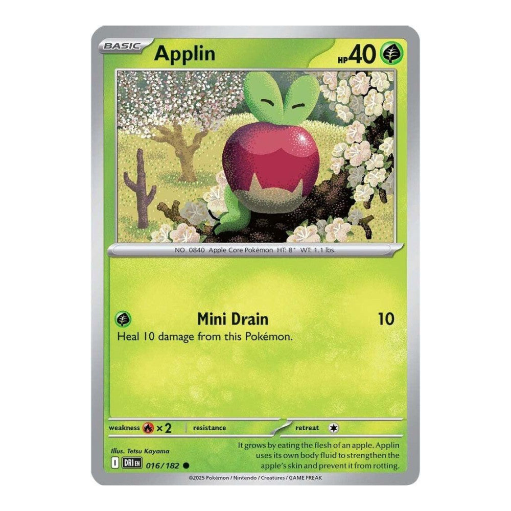 SV10: Destined Rivals (DRI) - Applin (#016/182) (Near Mint)