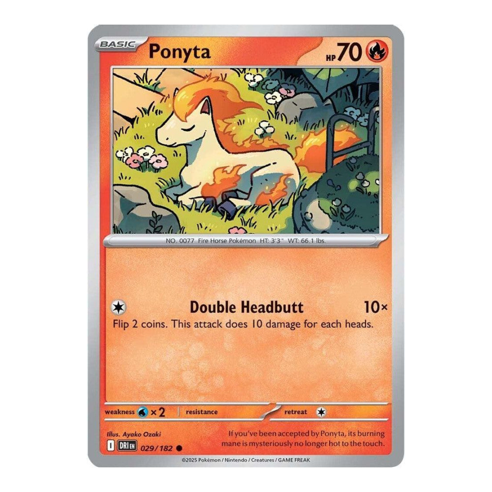 SV10: Destined Rivals (DRI) - Ponyta (#029/182) (Near Mint)