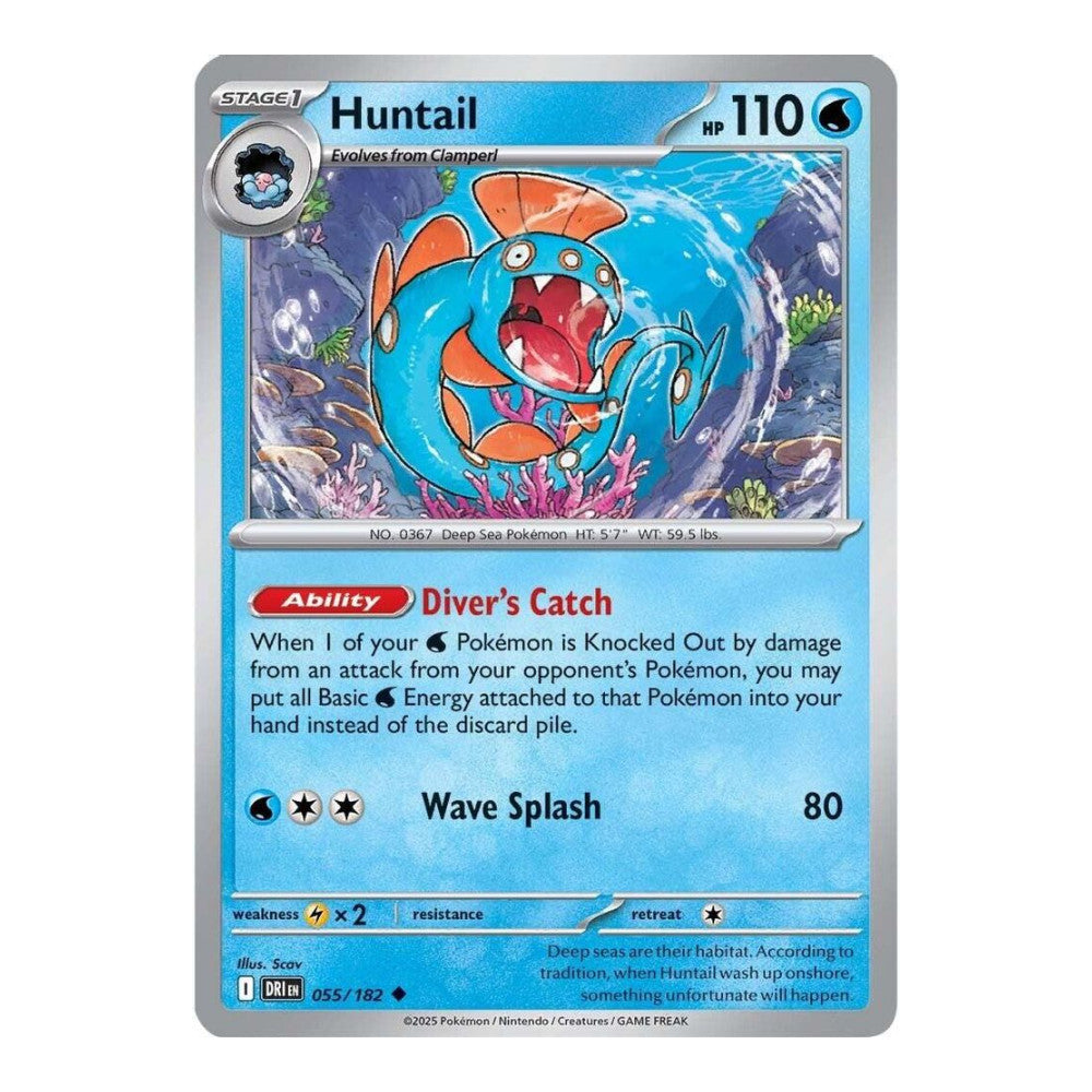 SV10: Destined Rivals (DRI) - Huntail (#055/182) (Near Mint)