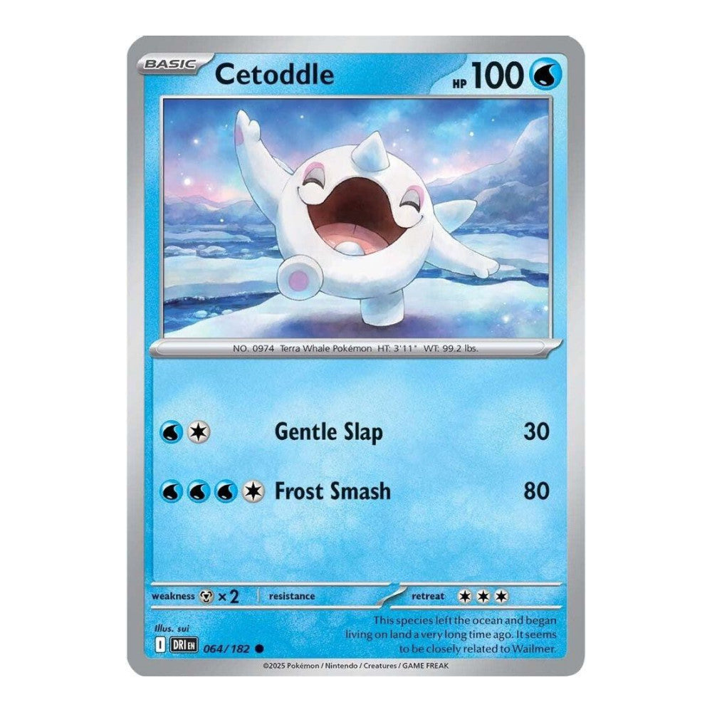 SV10: Destined Rivals (DRI) - Cetoddle (#064/182) (Near Mint)