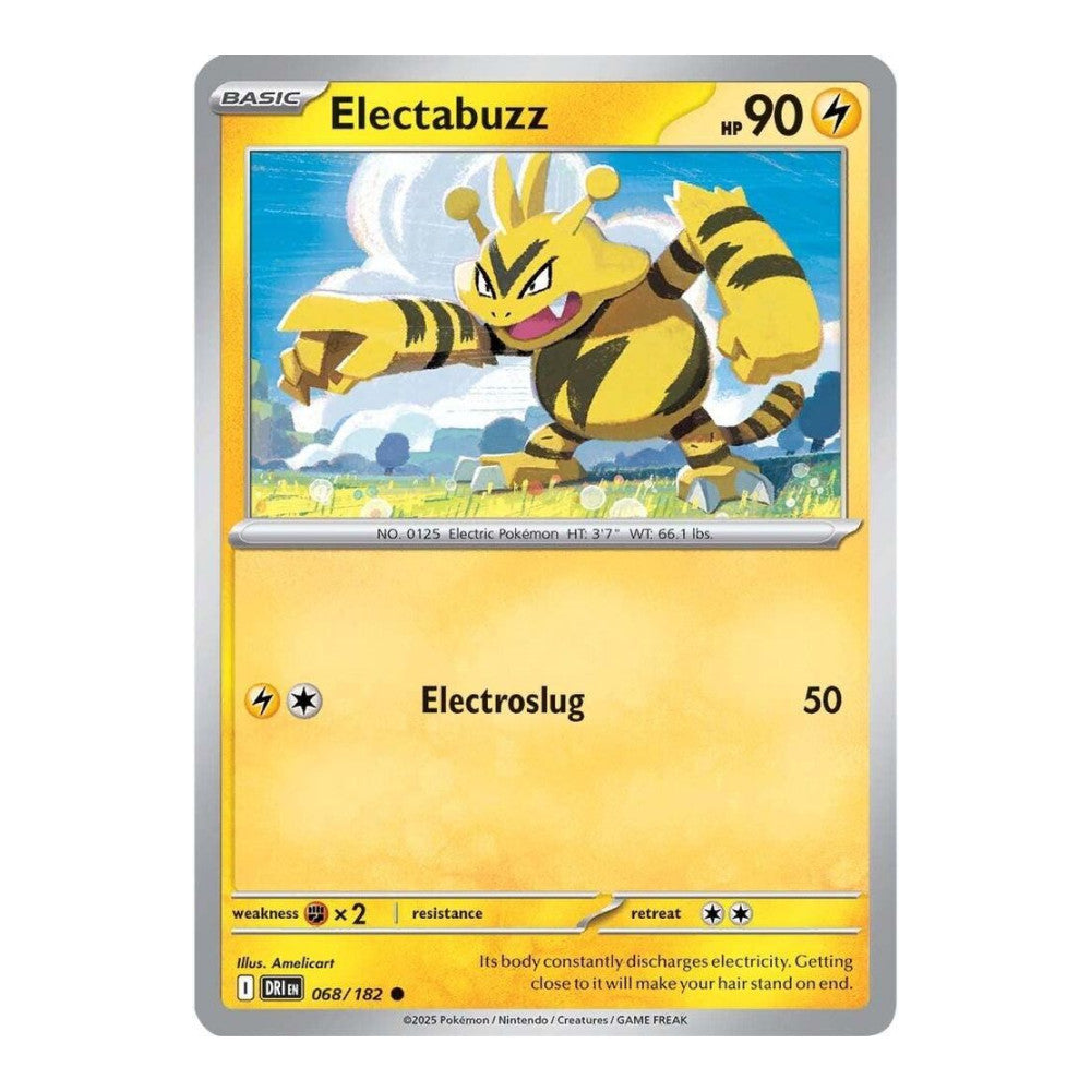 SV10: Destined Rivals (DRI) - Electabuzz (#068/182) (Near Mint)