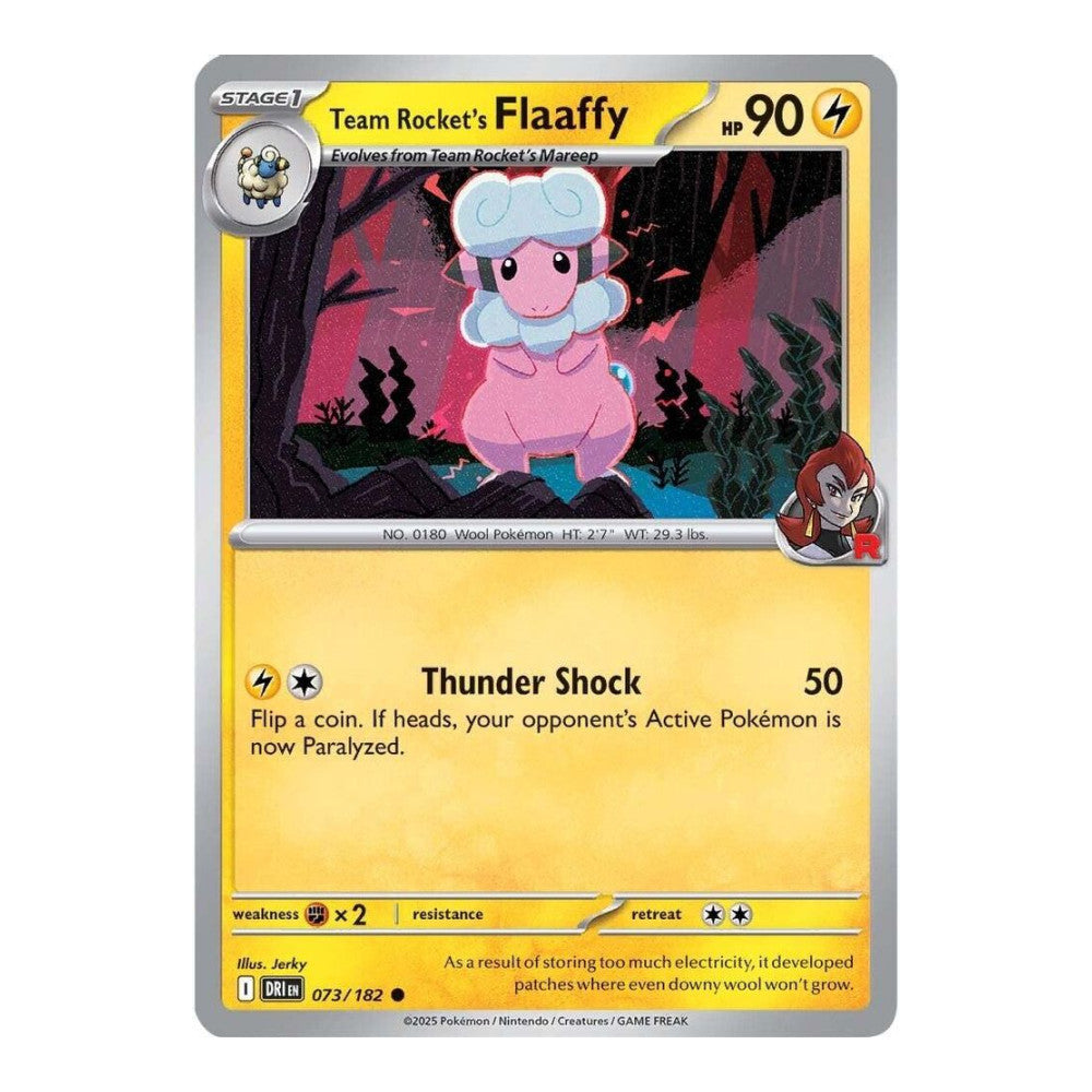 SV10: Destined Rivals (DRI) - Team Rockets Flaaffy (#073/182) (Near Mint)