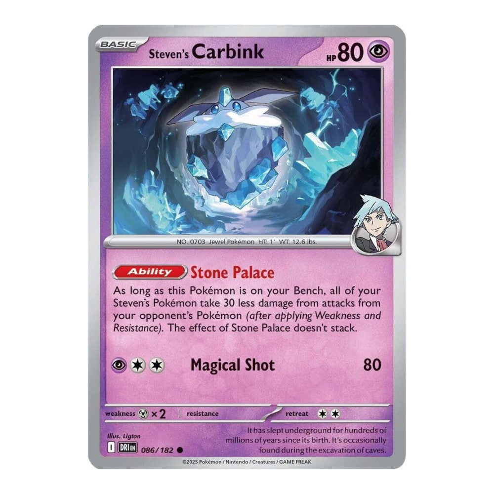 SV10: Destined Rivals (DRI) - Stevens Carbink (#086/182) (Near Mint)