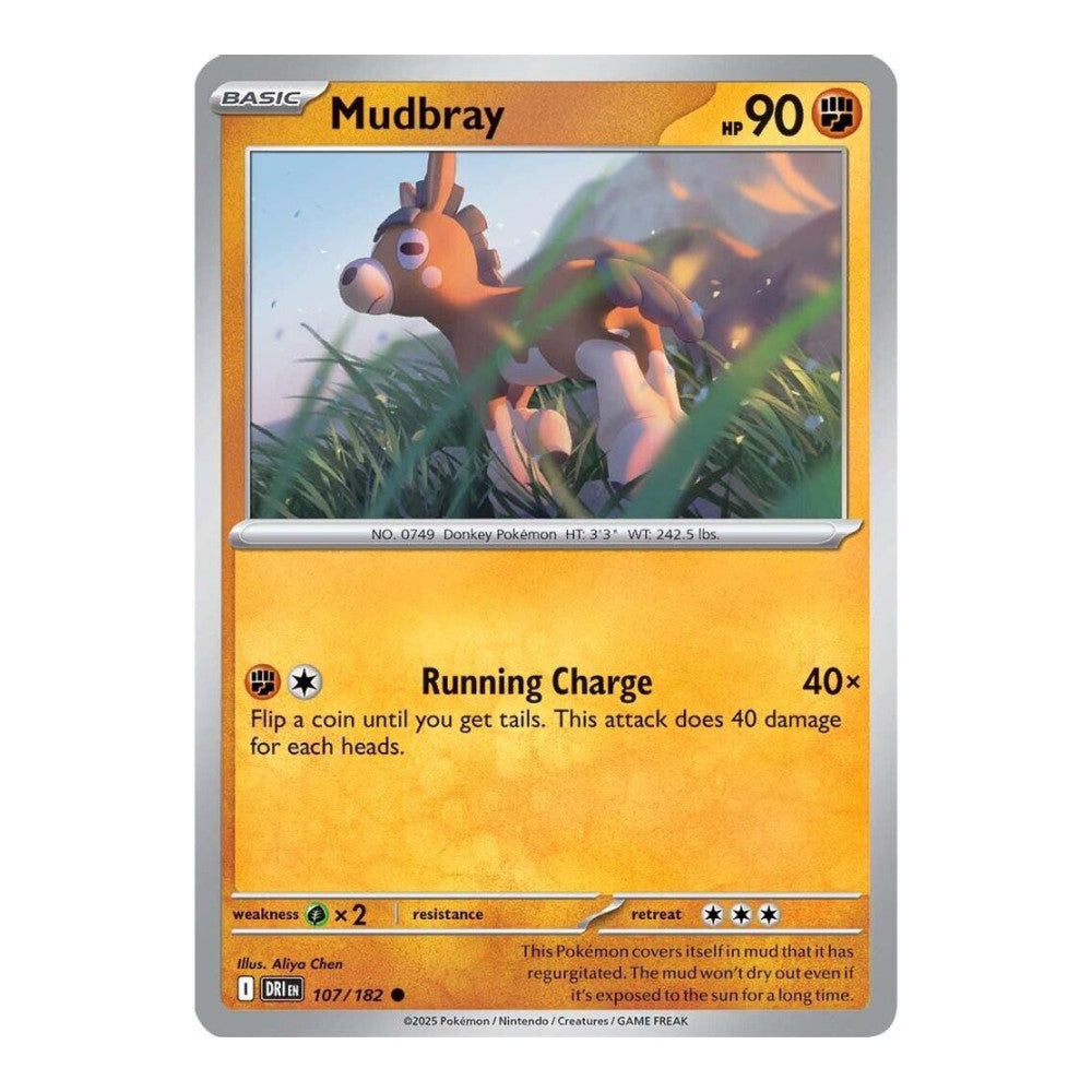 SV10: Destined Rivals (DRI) - Mudbray (#107/182) (Near Mint)