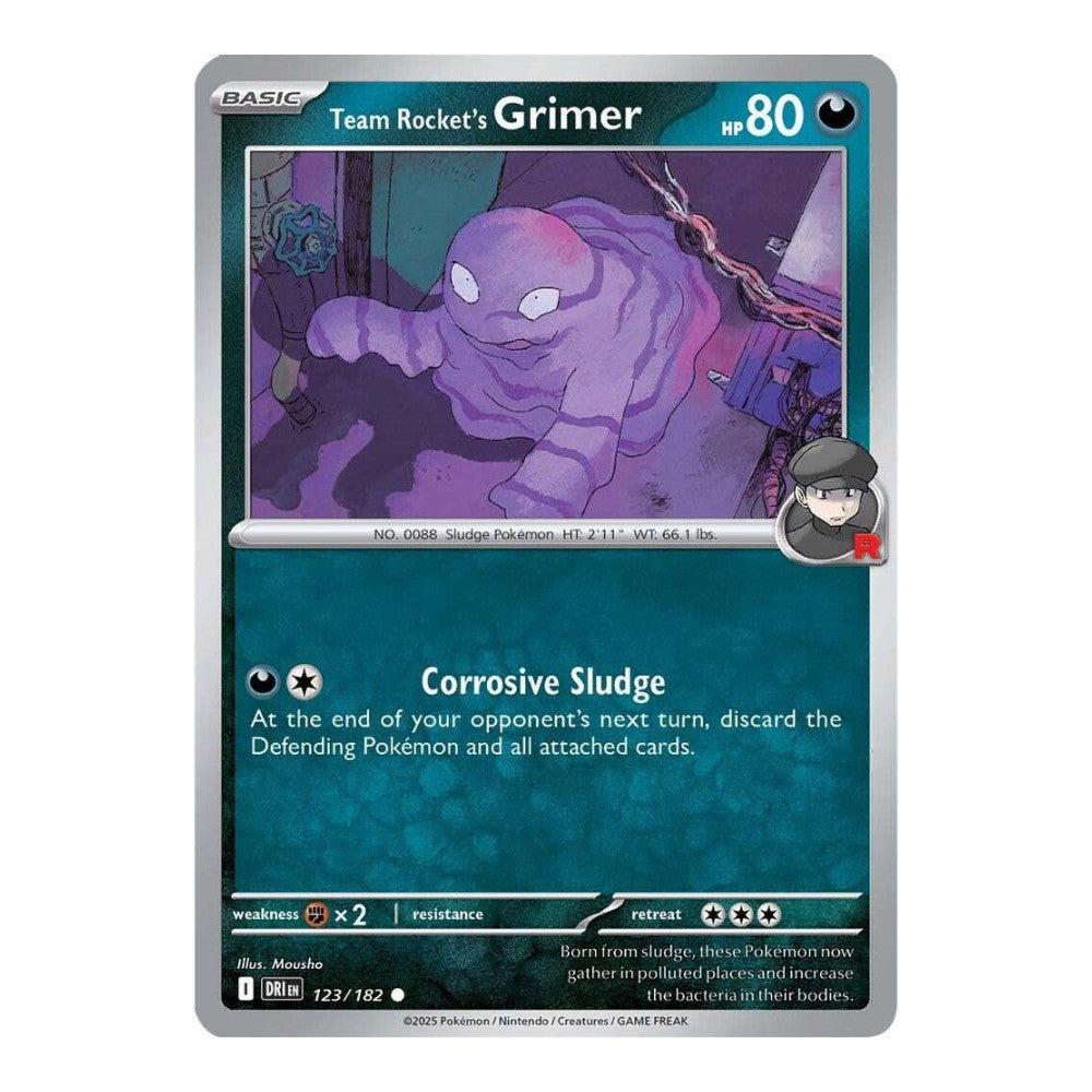 SV10: Destined Rivals (DRI) - Team Rockets Grimer (#123/182) (Near Mint)