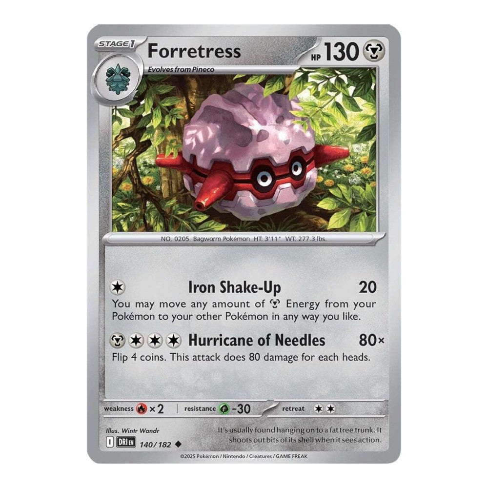SV10: Destined Rivals (DRI) - Forretress (#140/182) (Near Mint)
