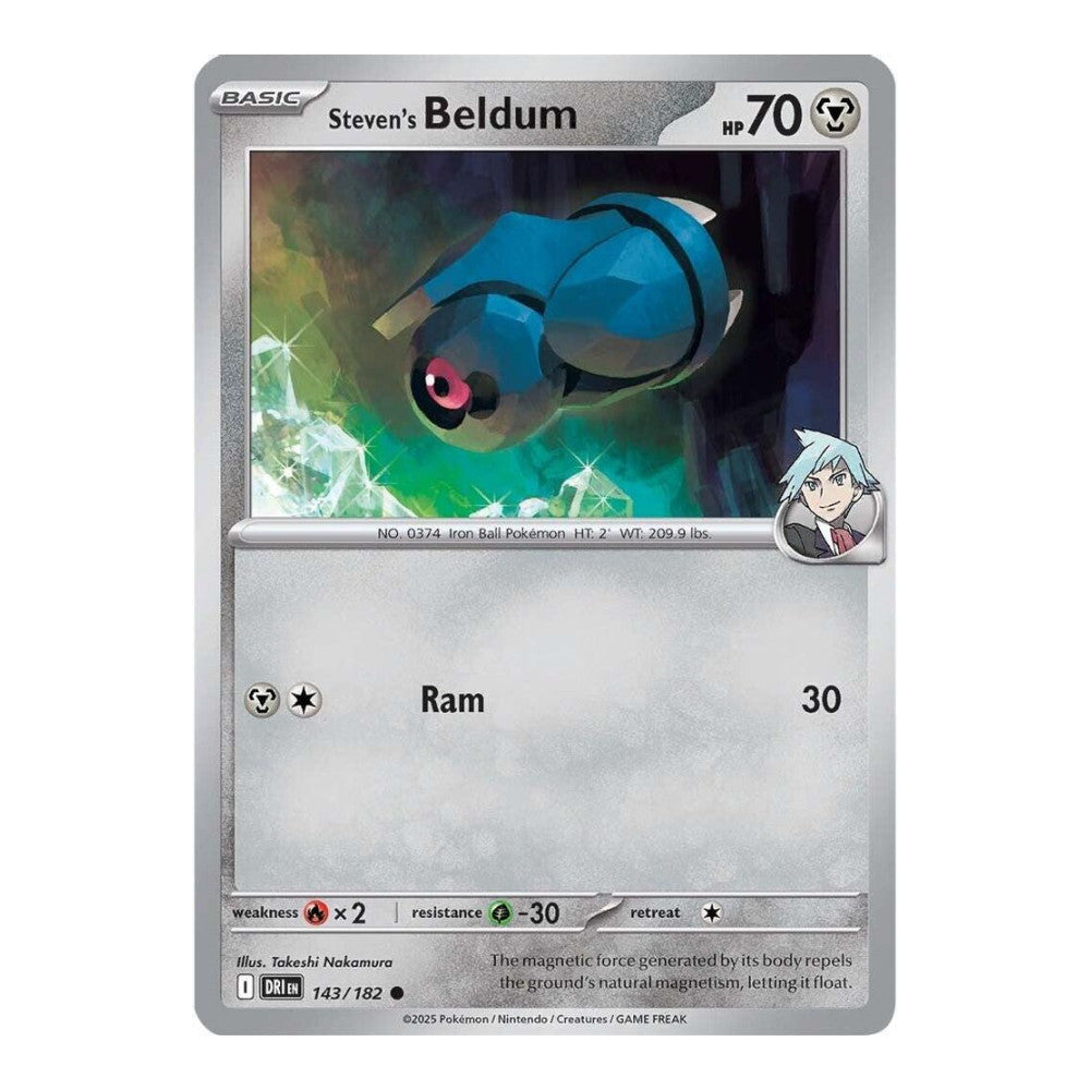 SV10: Destined Rivals (DRI) - Stevens Beldum (#143/182) (Near Mint)