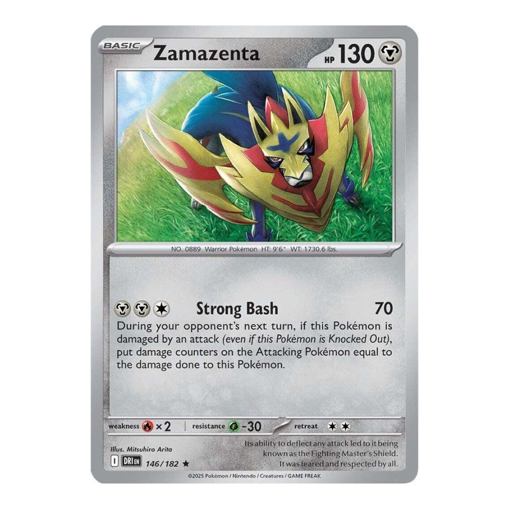 SV10: Destined Rivals (DRI) - Zamazenta 146 182 (#146/182) (Near Mint)