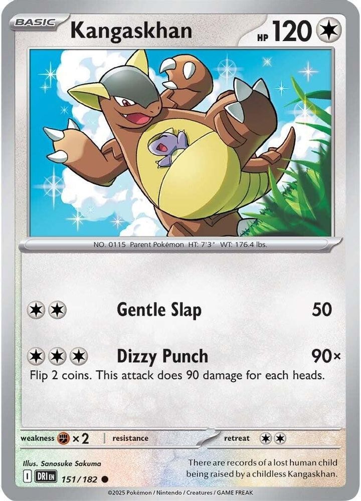 SV10: Destined Rivals (DRI) - Kangaskhan - 151/182 (#151/182, Common) ()