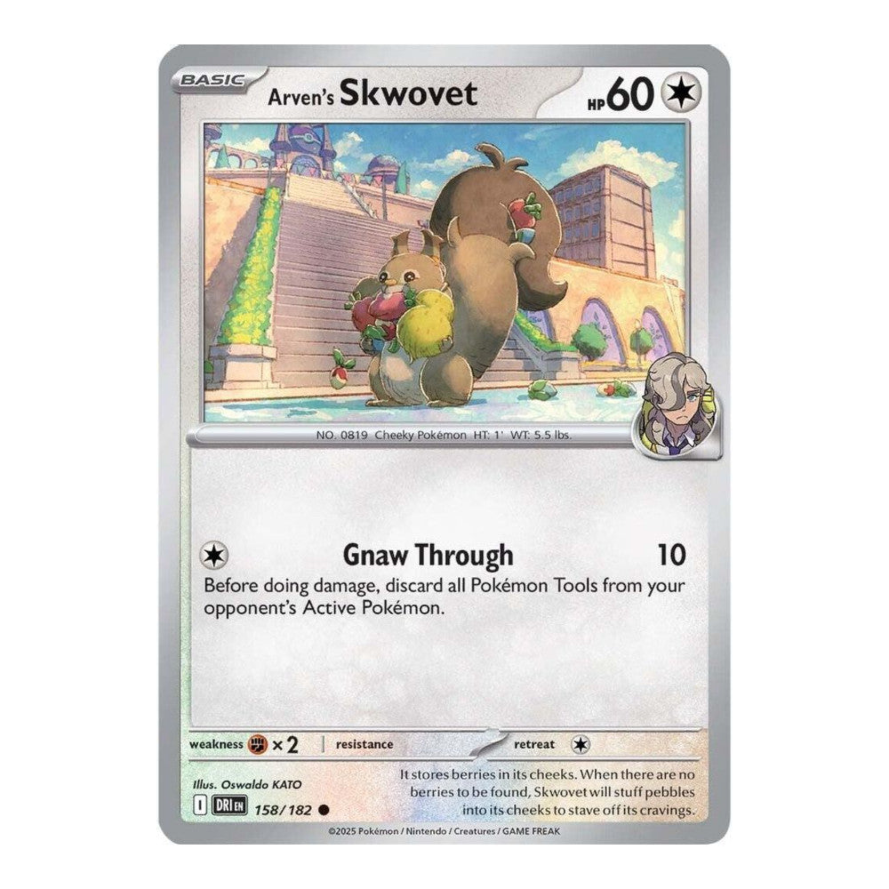 SV10: Destined Rivals (DRI) - Arvens Skwovet (#158/182) (Near Mint)