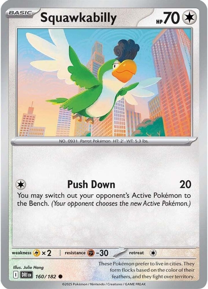 SV10: Destined Rivals (DRI) - Squawkabilly (#160/182, Common) ()