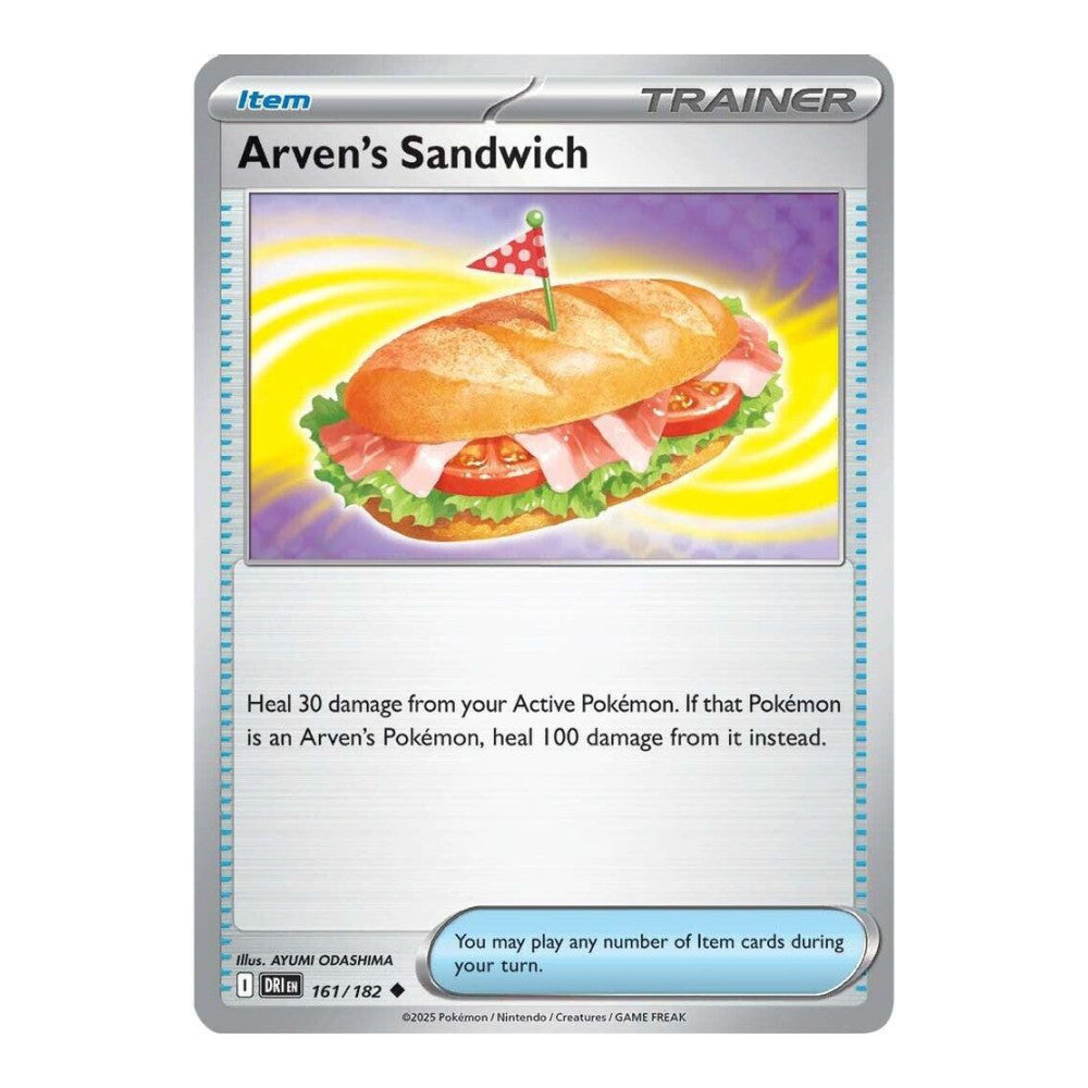 SV10: Destined Rivals (DRI) - Arvens Sandwich (#161/182) (Near Mint)