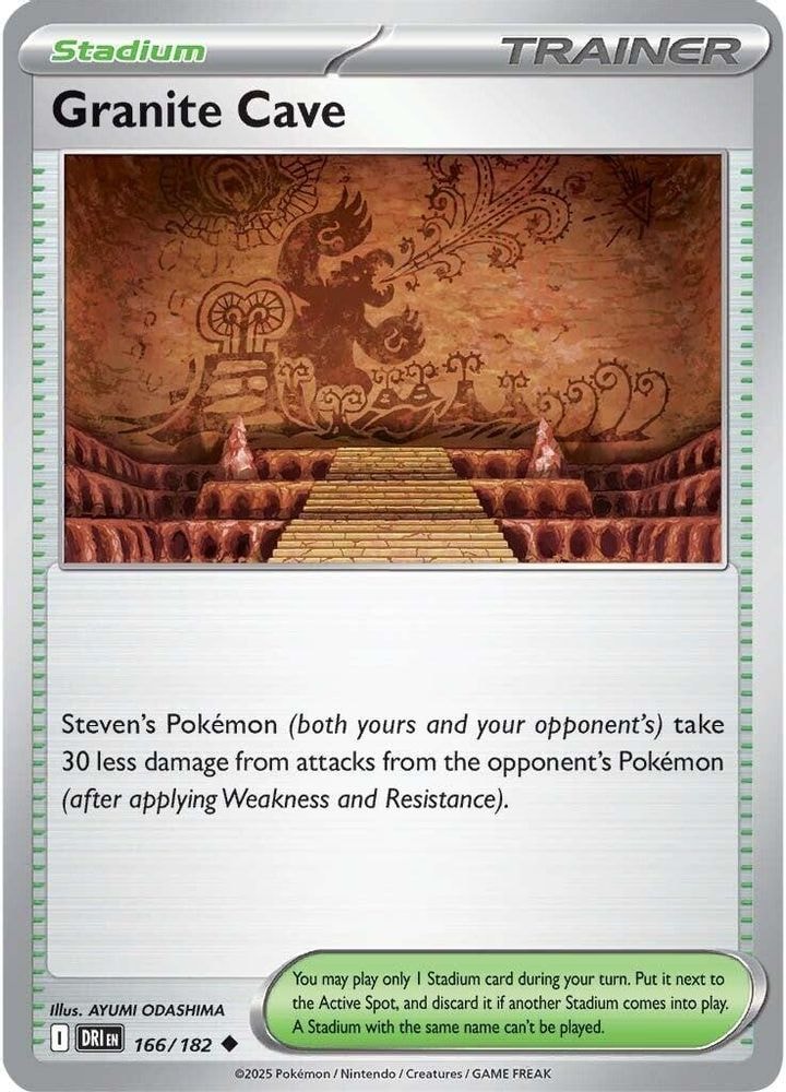 SV10: Destined Rivals (DRI) - Granite Cave (#166/182, Uncommon) ()