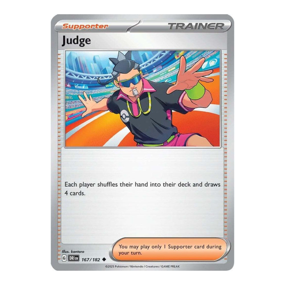 SV10: Destined Rivals (DRI) - Judge 167 182 (#167/182) (Near Mint)