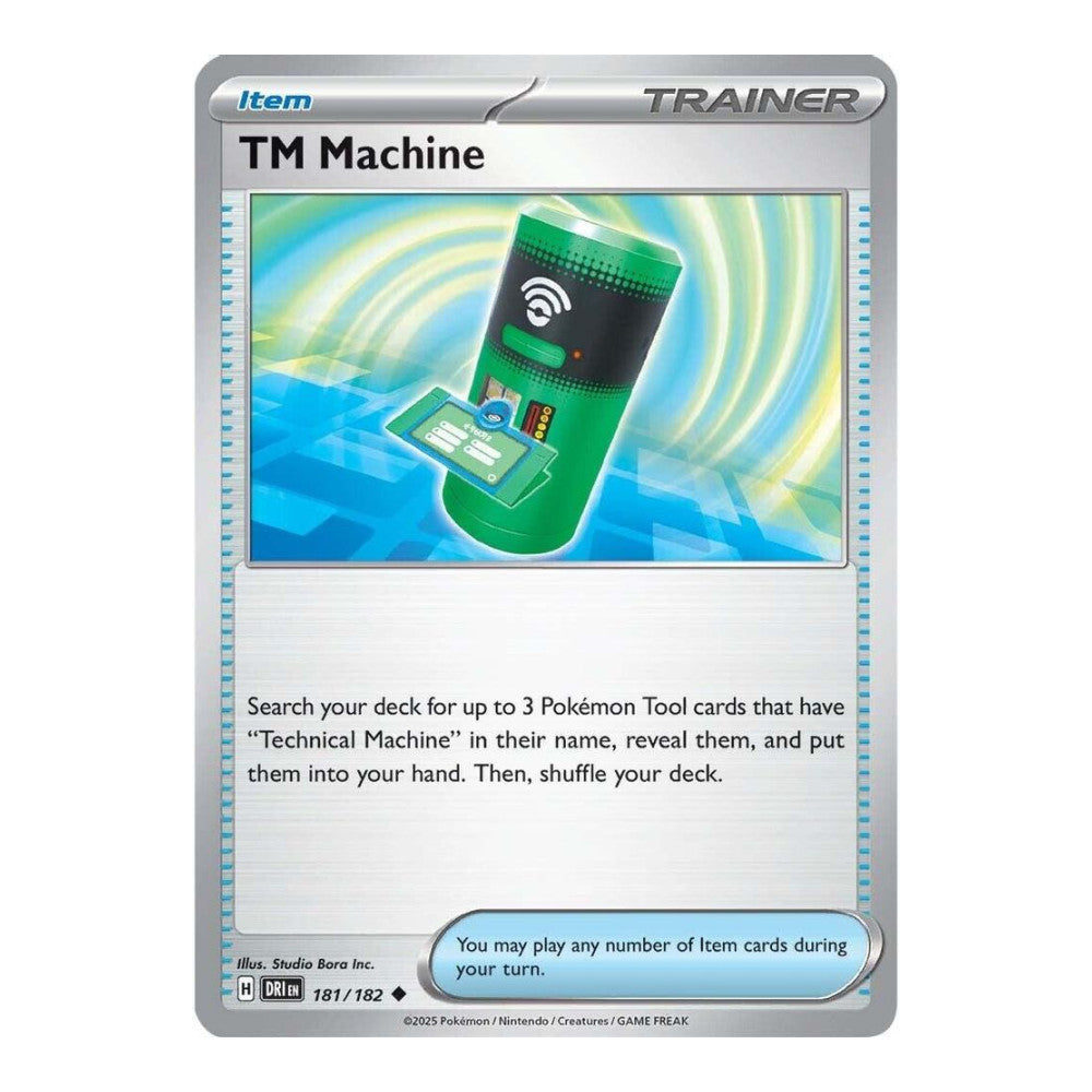 SV10: Destined Rivals (DRI) - TM Machine (#181/182) (Near Mint)