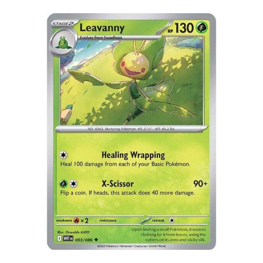 SV: White Flare (WHT) - Leavanny (#003/086) (Near Mint)