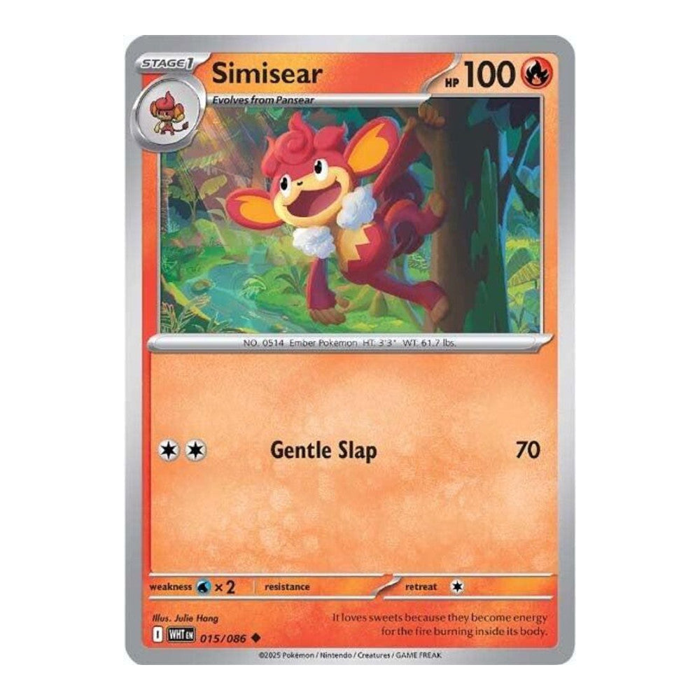 SV: White Flare (WHT) - Simisear (#015/086) (Near Mint)