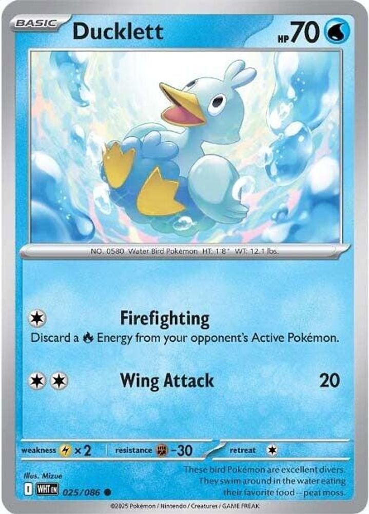 SV: White Flare (WHT) - Ducklett (#025/086, Common) ()