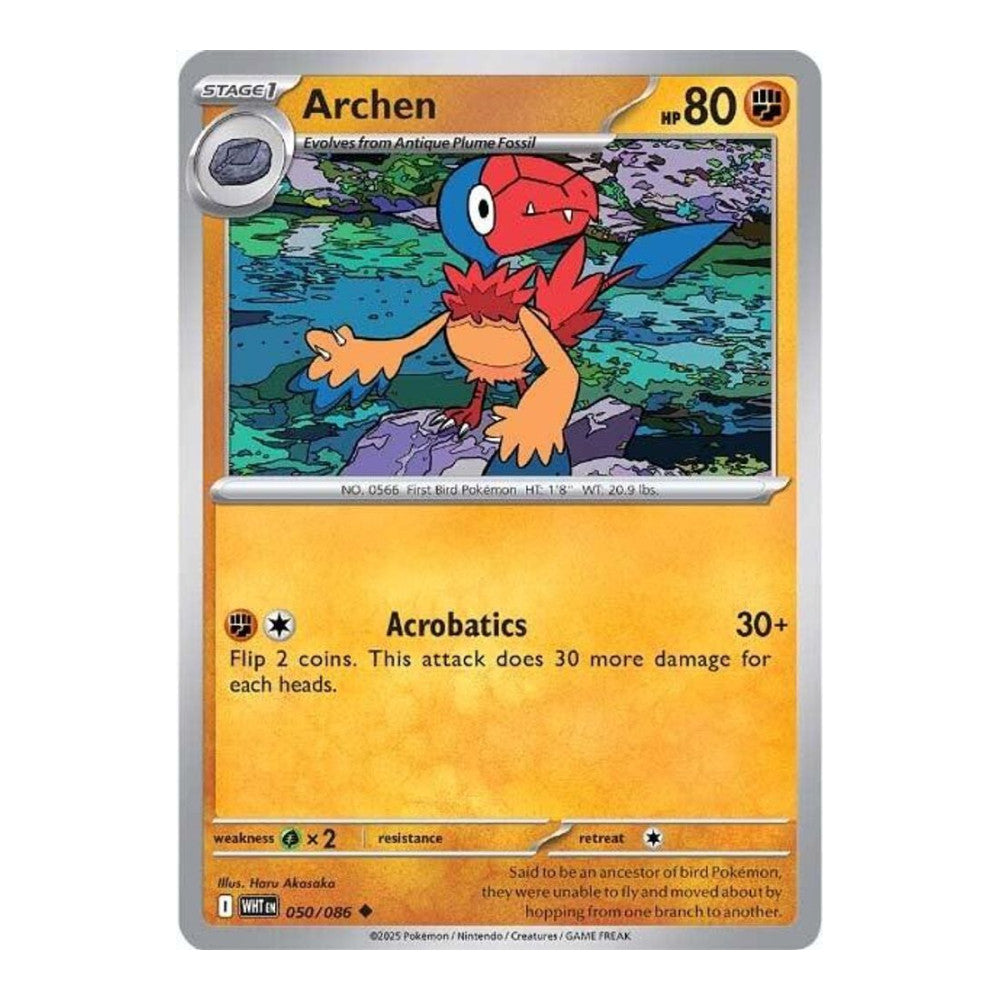 SV: White Flare (WHT) - Archen (#050/086) (Near Mint)
