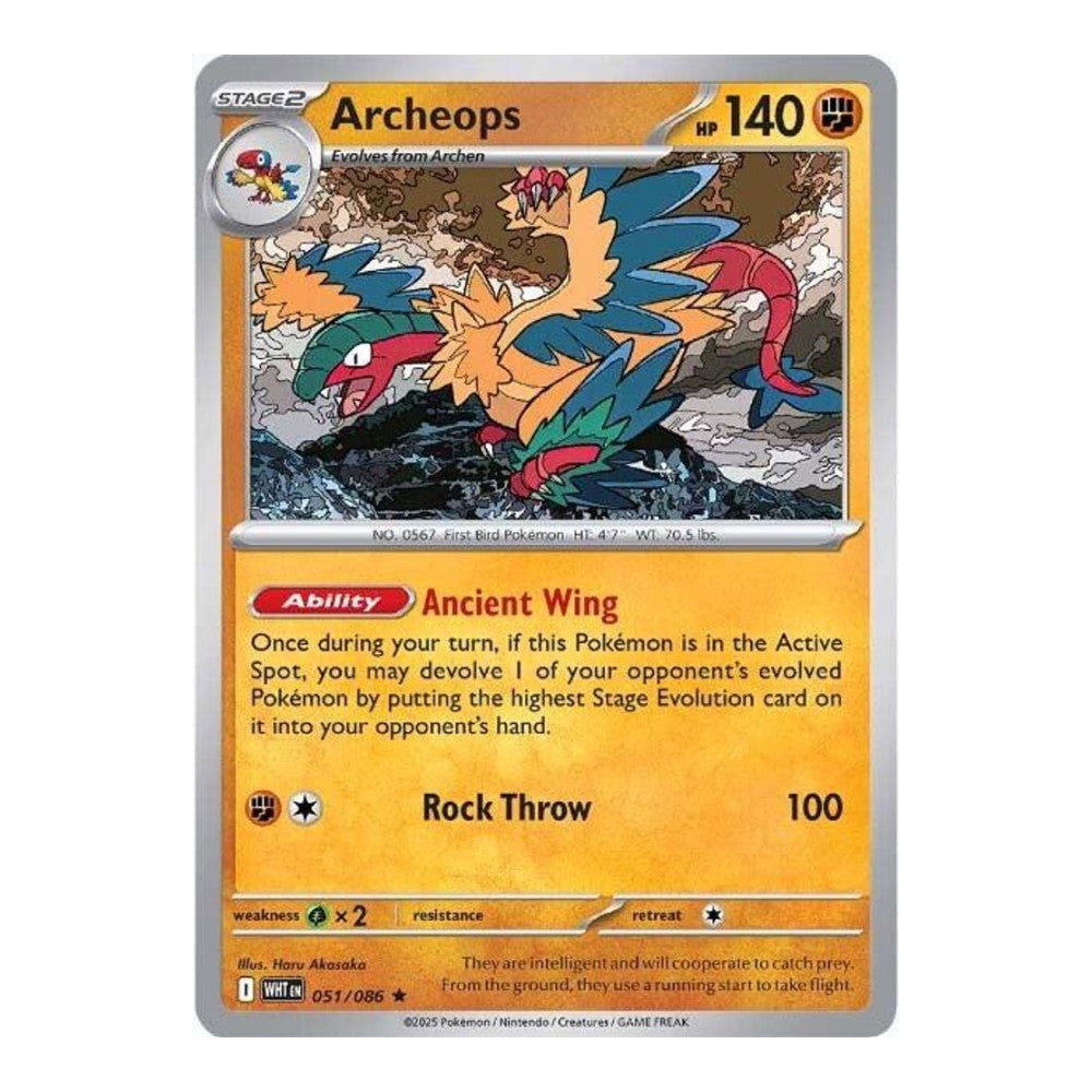 SV: White Flare (WHT) - Archeops (#051/086) (Near Mint)
