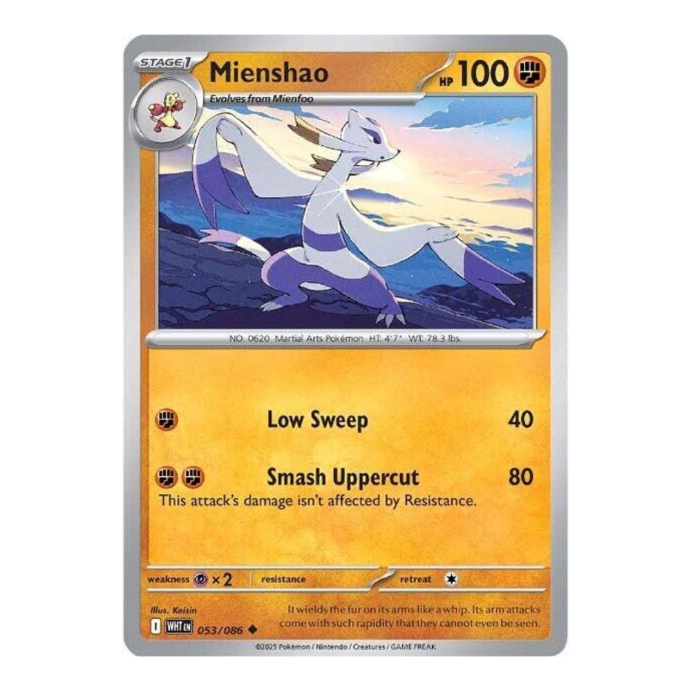 SV: White Flare (WHT) - Mienshao (#053/086) (Near Mint)