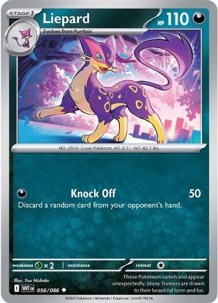 SV: White Flare (WHT) - Liepard (#056/086, Uncommon) ()