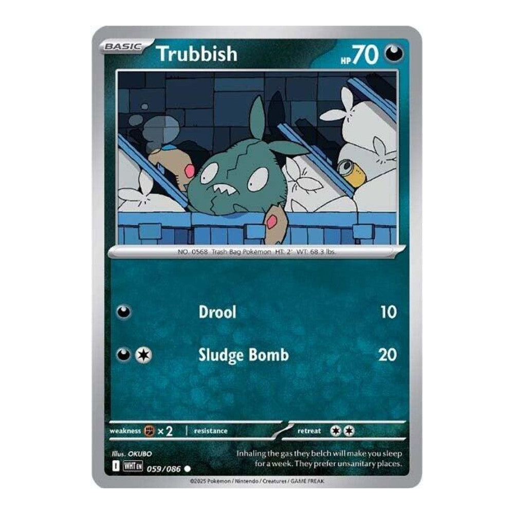SV: White Flare (WHT) - Trubbish (#059/086) (Near Mint)