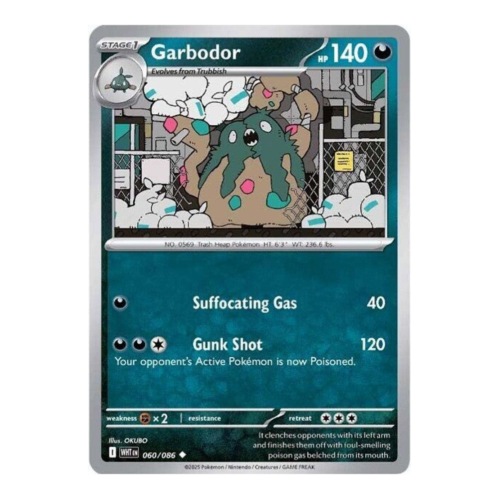 SV: White Flare (WHT) - Garbodor (#060/086) (Near Mint)
