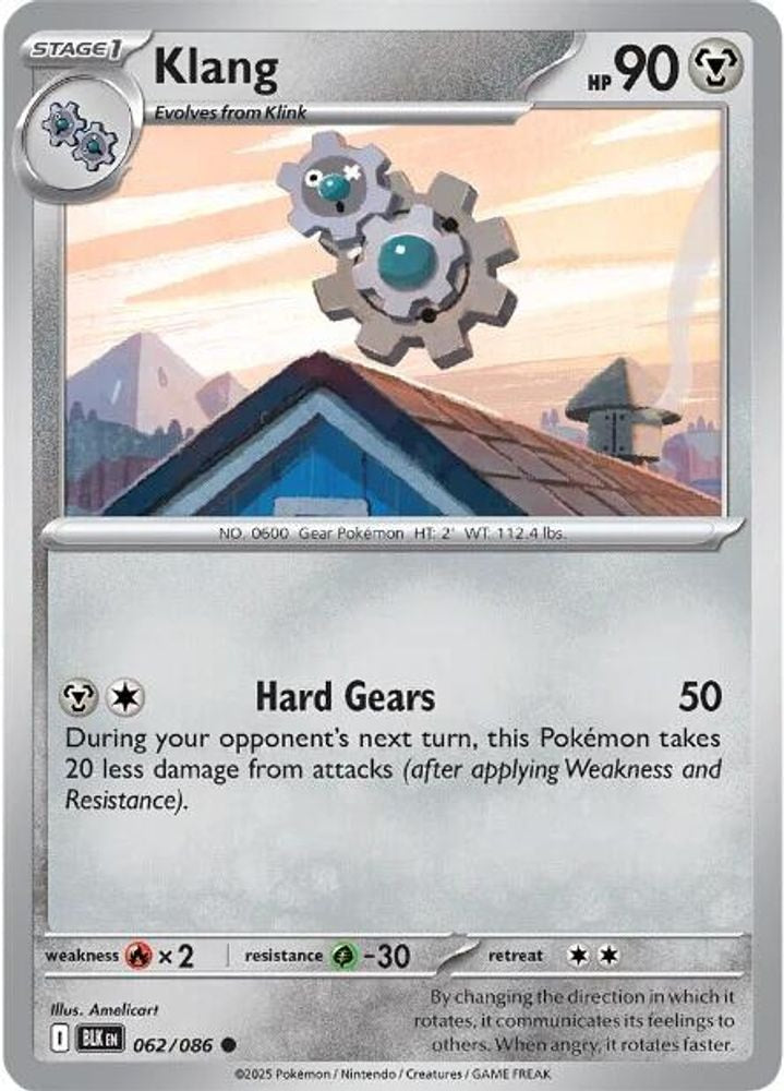 SV: Black Bolt (BLK) - Klang (#062/086, Common) ()