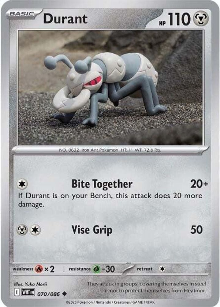 SV: White Flare (WHT) - Durant (#070/086, Uncommon) ()